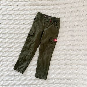 Levi's Kids Olive Cargo Pants